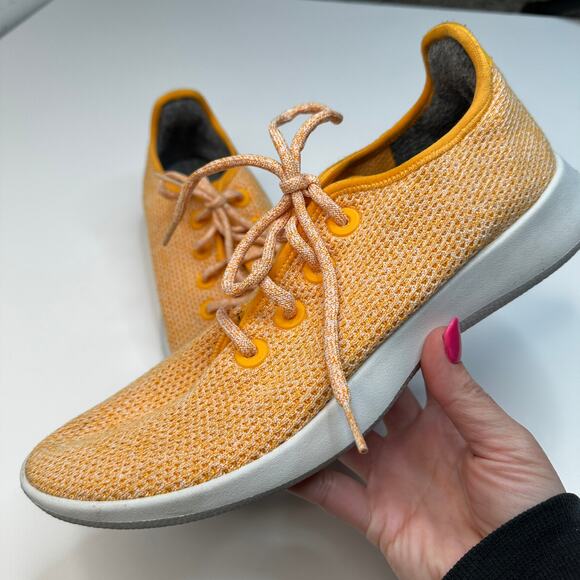 Allbirds Orange Yellow Tree Runner Sneakers main image 6